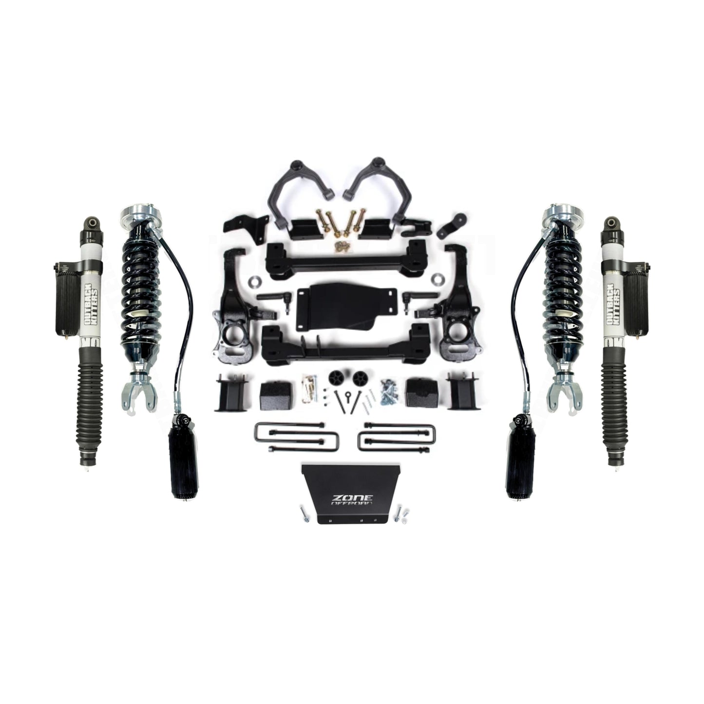 6" Lift Kit with Outback Kitters 2.5" Shocks