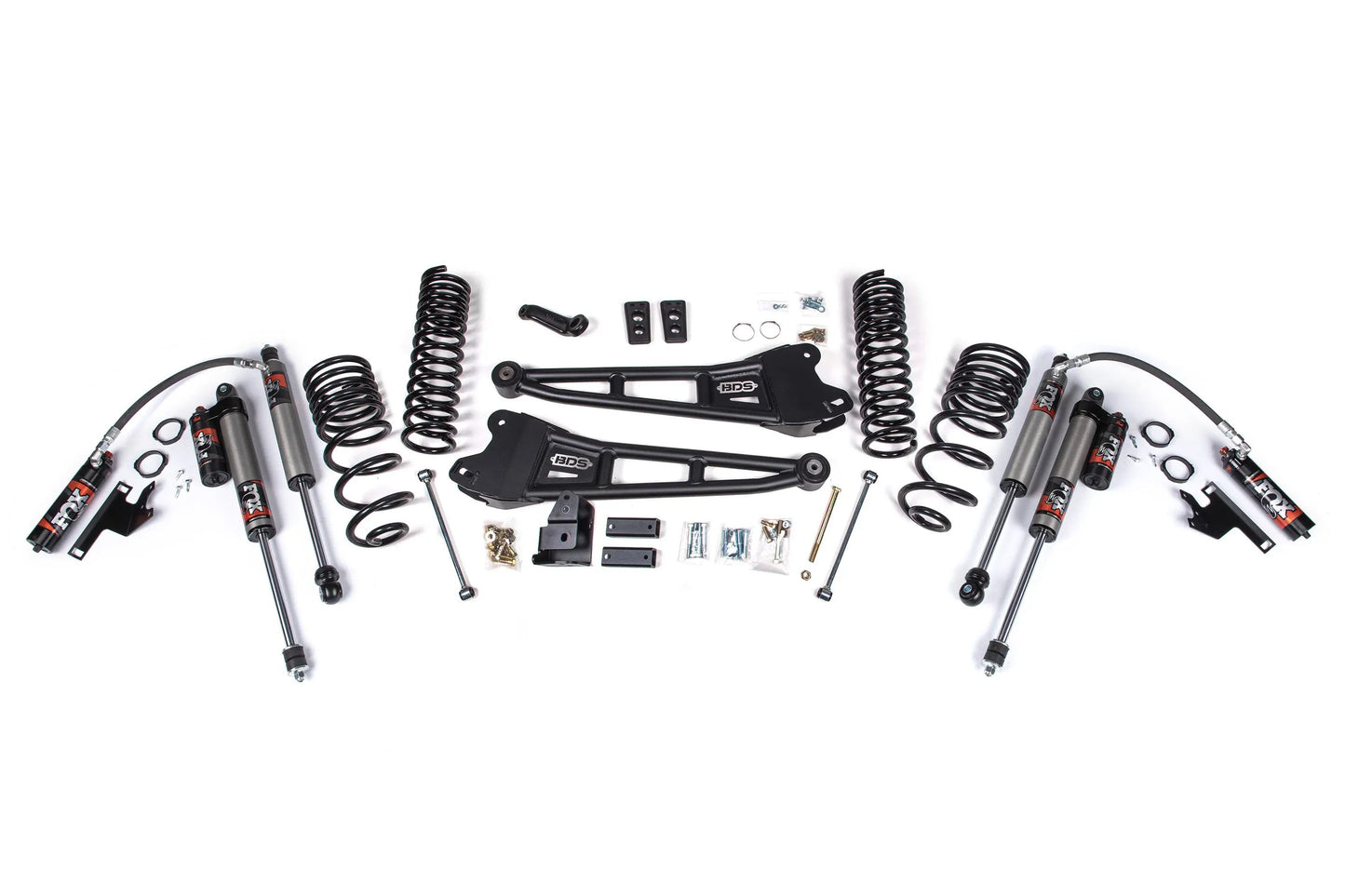 4" Lift Kit with Fox 2.5" PE DSC Shocks