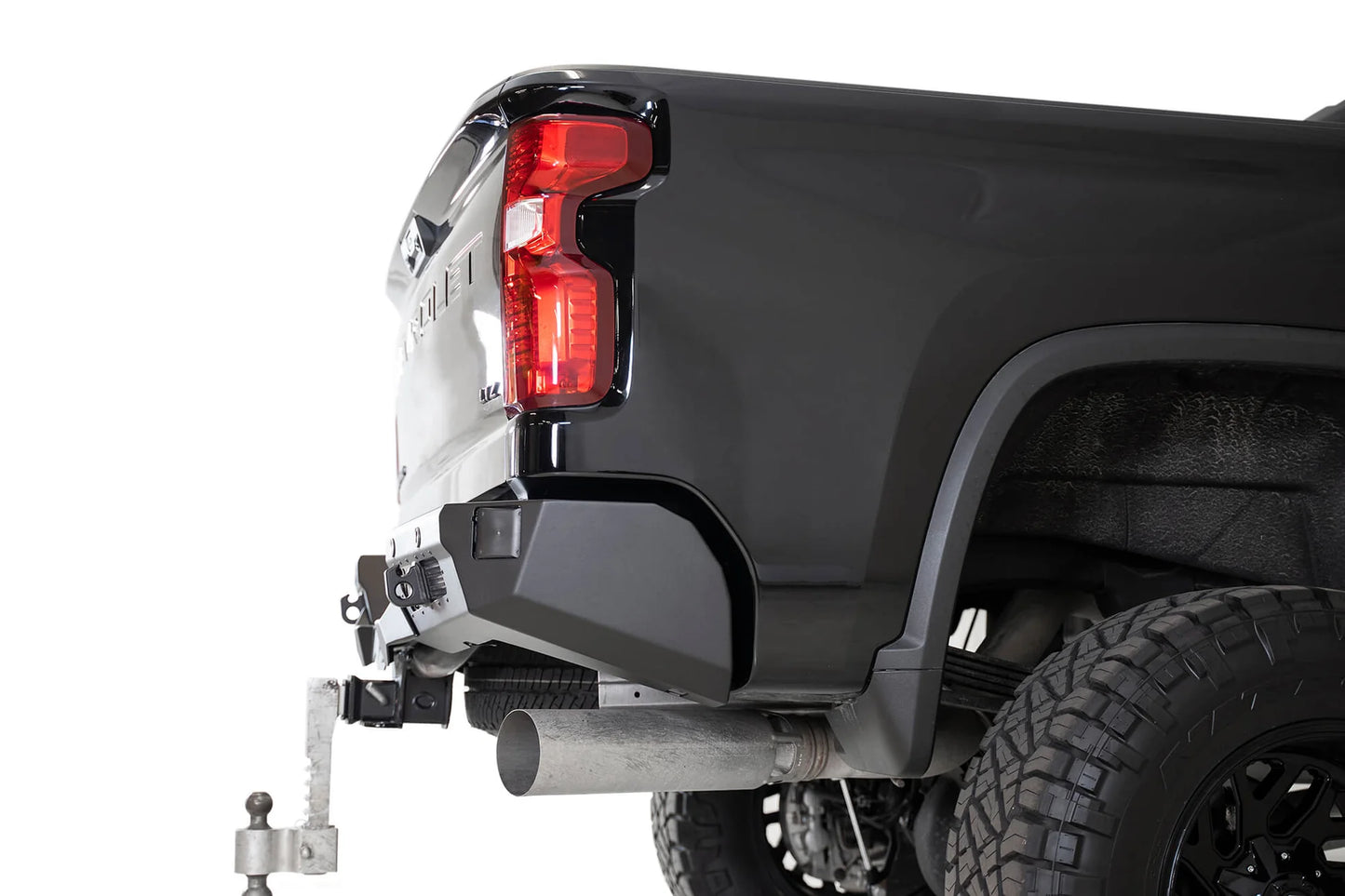 ADDICTIVE DESERT DESIGNS CHEVROLET SILVERADO BOMBER REAR BAR 2020-2023
