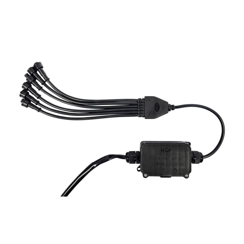 C-Series RGB multi-colour multi-use LED 6-light system - 5W Flood beam
