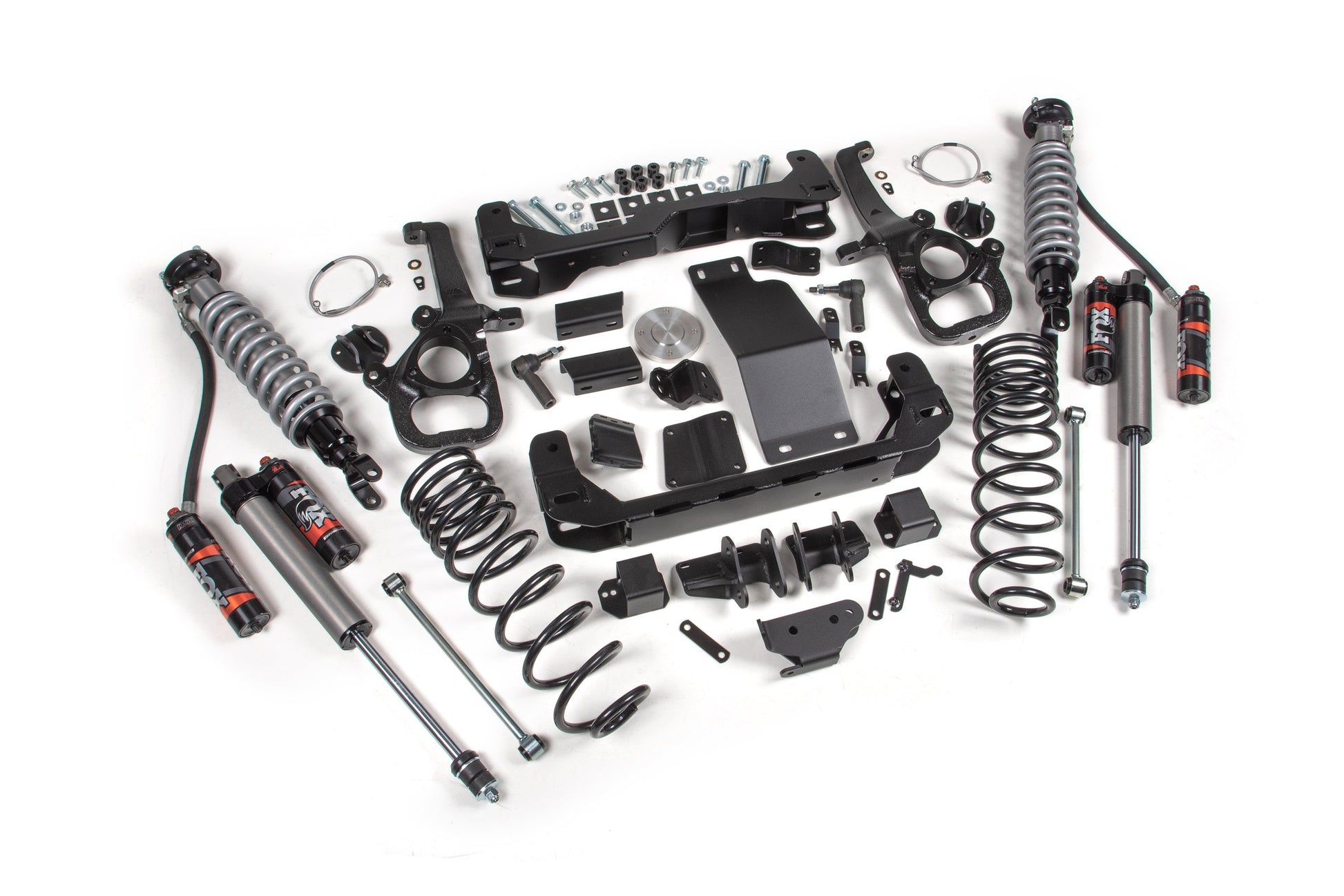 4" Lift Kit with Fox 2.5", Factory Large Bore, 22")