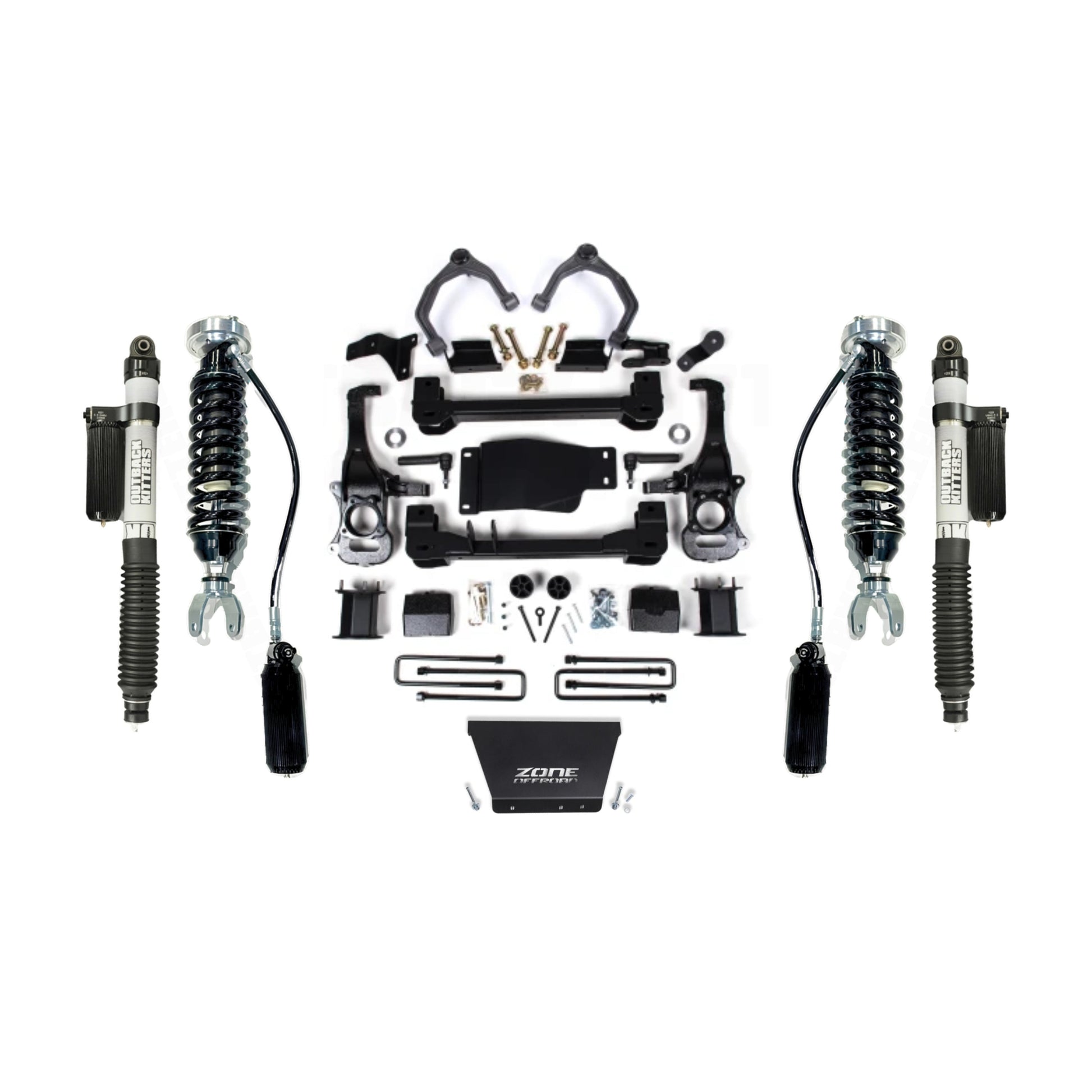 6" Lift Kit with Outback Kitters 2.5" Shocks