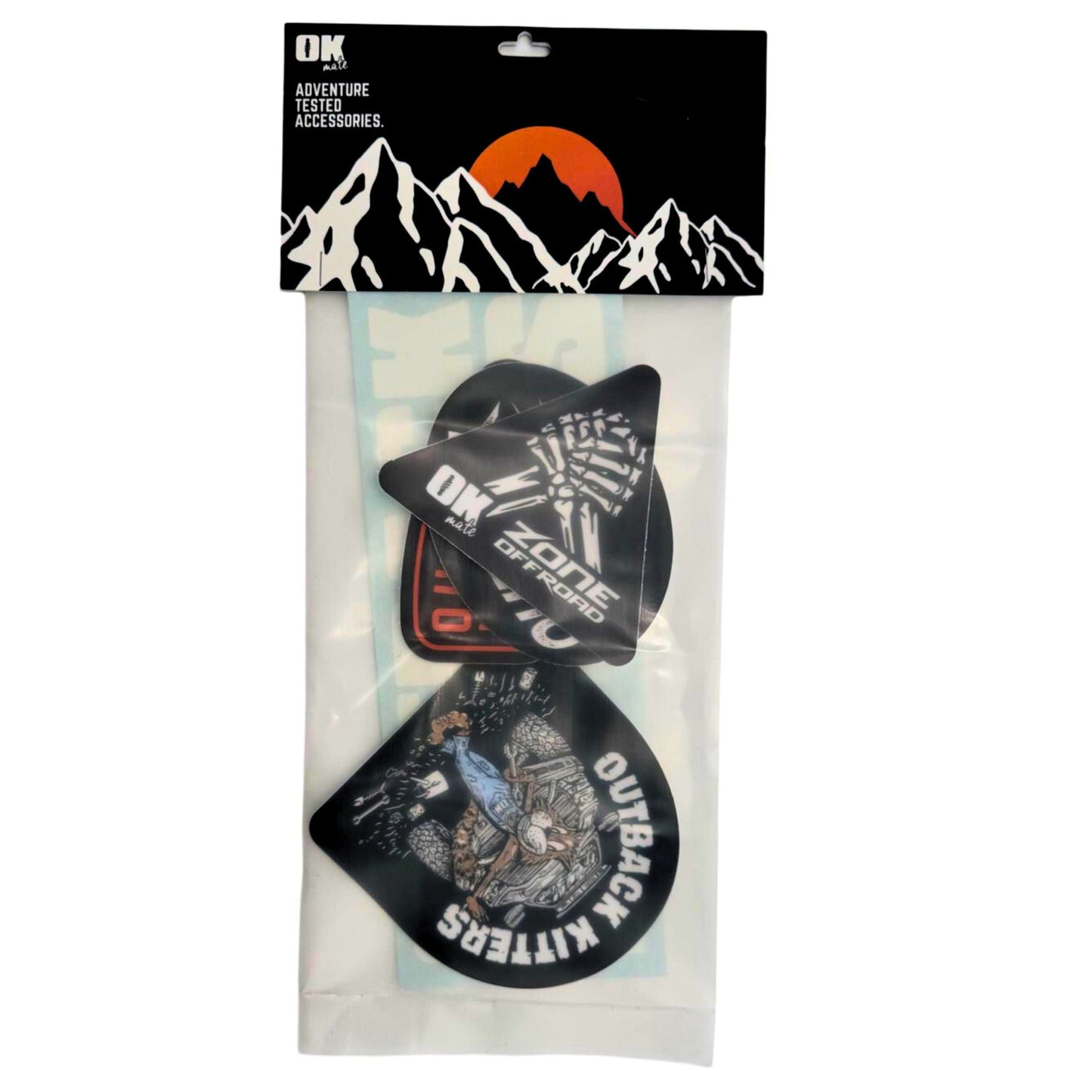 Outback Kitters 5 Sticker Pack