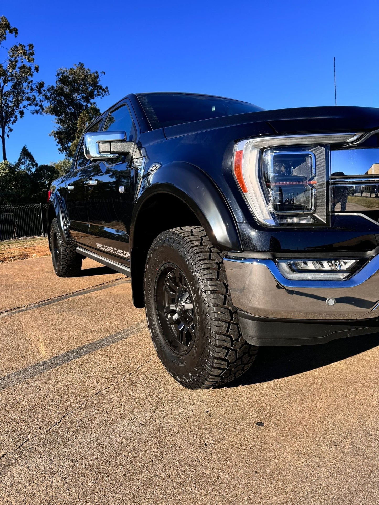 Fender Flares (Smooth) & Mudflaps, Front & Rear