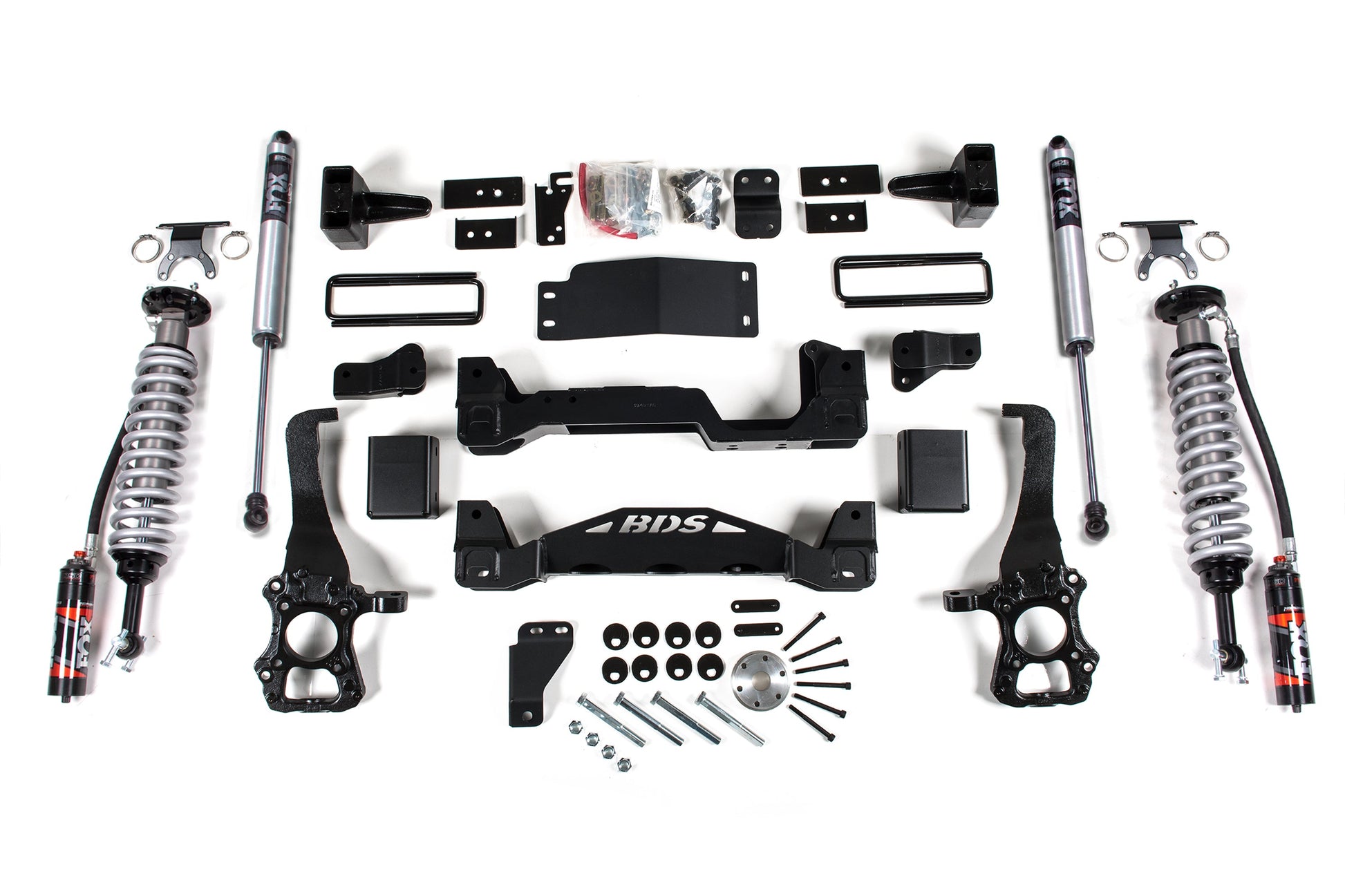 6" Lift Kit with Fox 2.5" Front Coilover Shocks