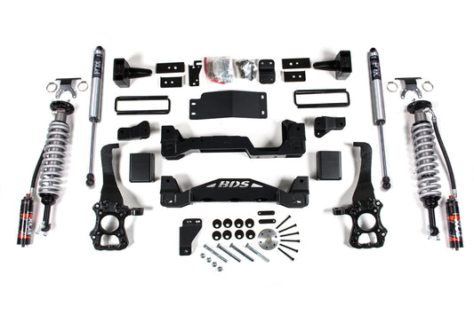 6" Lift Kit with Fox 2.5" Front Coilover Shocks