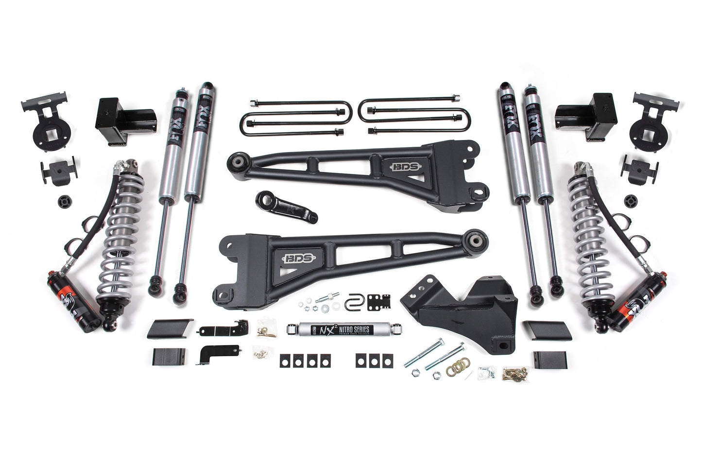 4" Lift Kit with Fox 2.5" Shocks