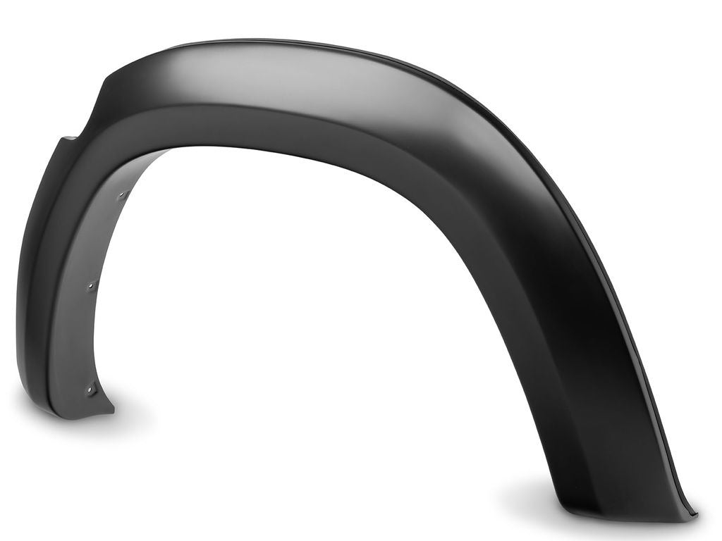 2" Extend-A-Fender Smooth Fender Flares, Black, Front & Rear