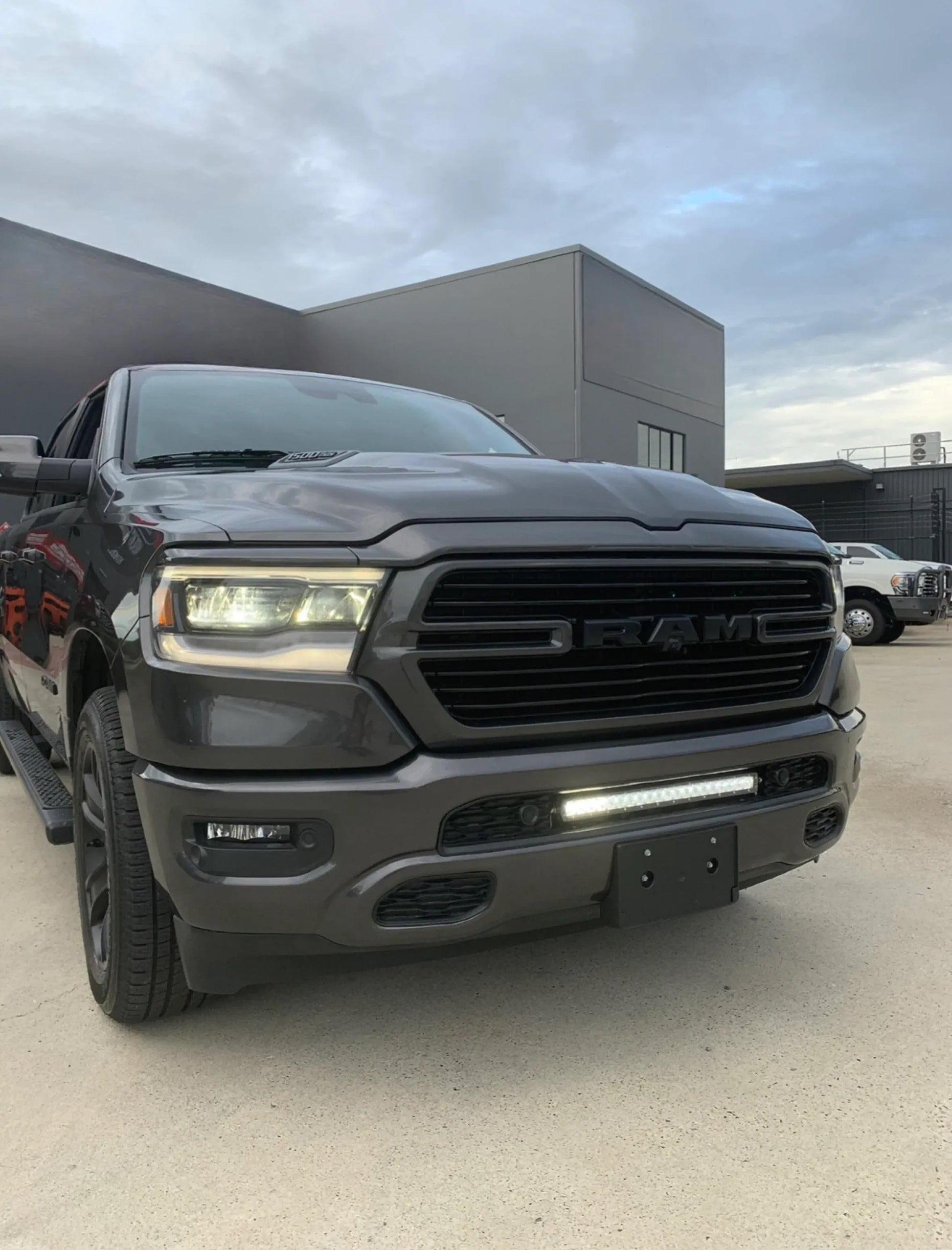 Stock Bumper Light Bar Brackets (Set of 2)