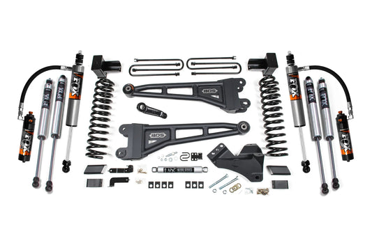 5" Lift Kit with Fox 2.5" PE DSC Coilover Shocks