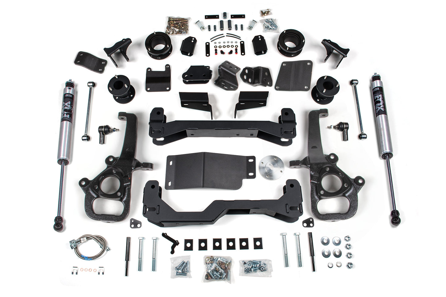 4" Air Ride Lift Kit with Fox 2.0 Rear Shocks