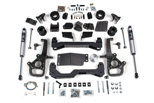 4" Air Ride Lift Kit with Fox 2.0 Rear Shocks