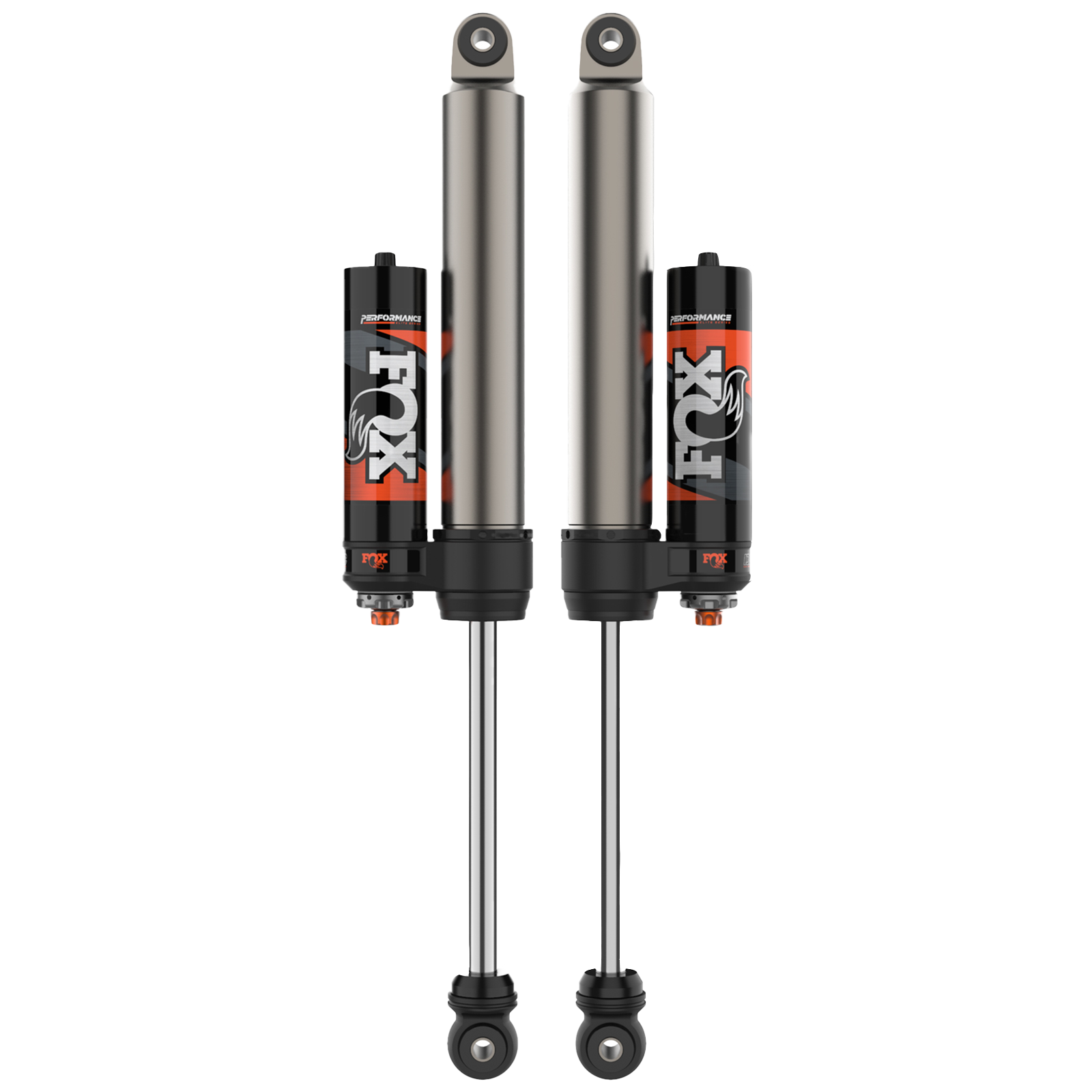 Kit: Rear FOX Performance Elite Series 2.5" Remote Reservoir DSC Shocks, Suits 4-6" Lift, Set of 2
