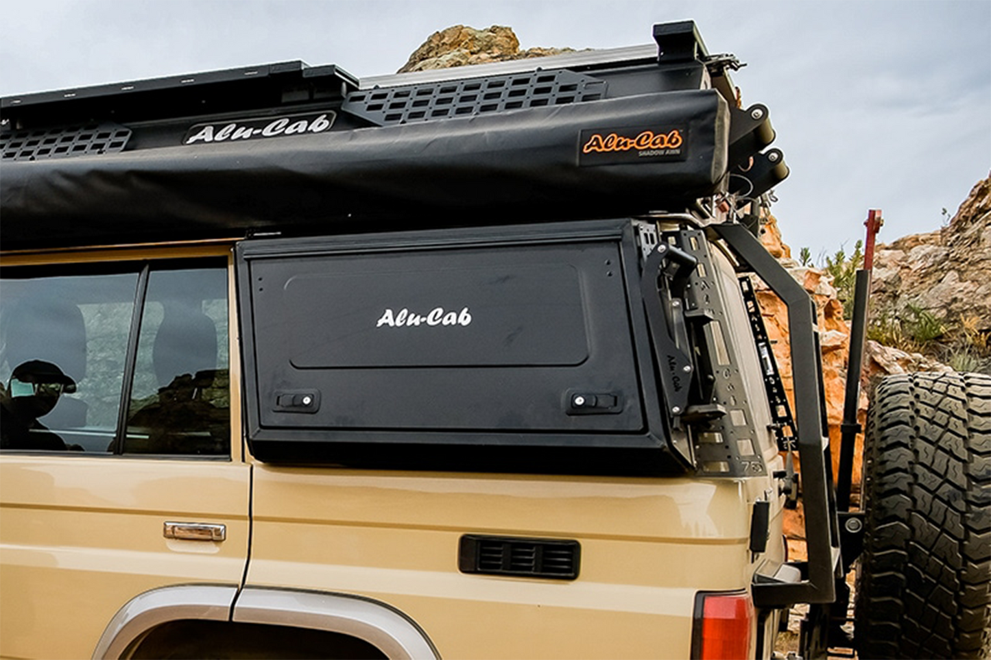 Side Window Box for 76 Series Landcruiser