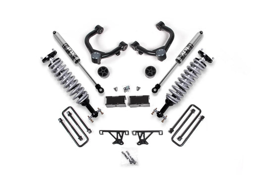 3.5" Lift Kit with Fox 2.5" Coilover Shocks