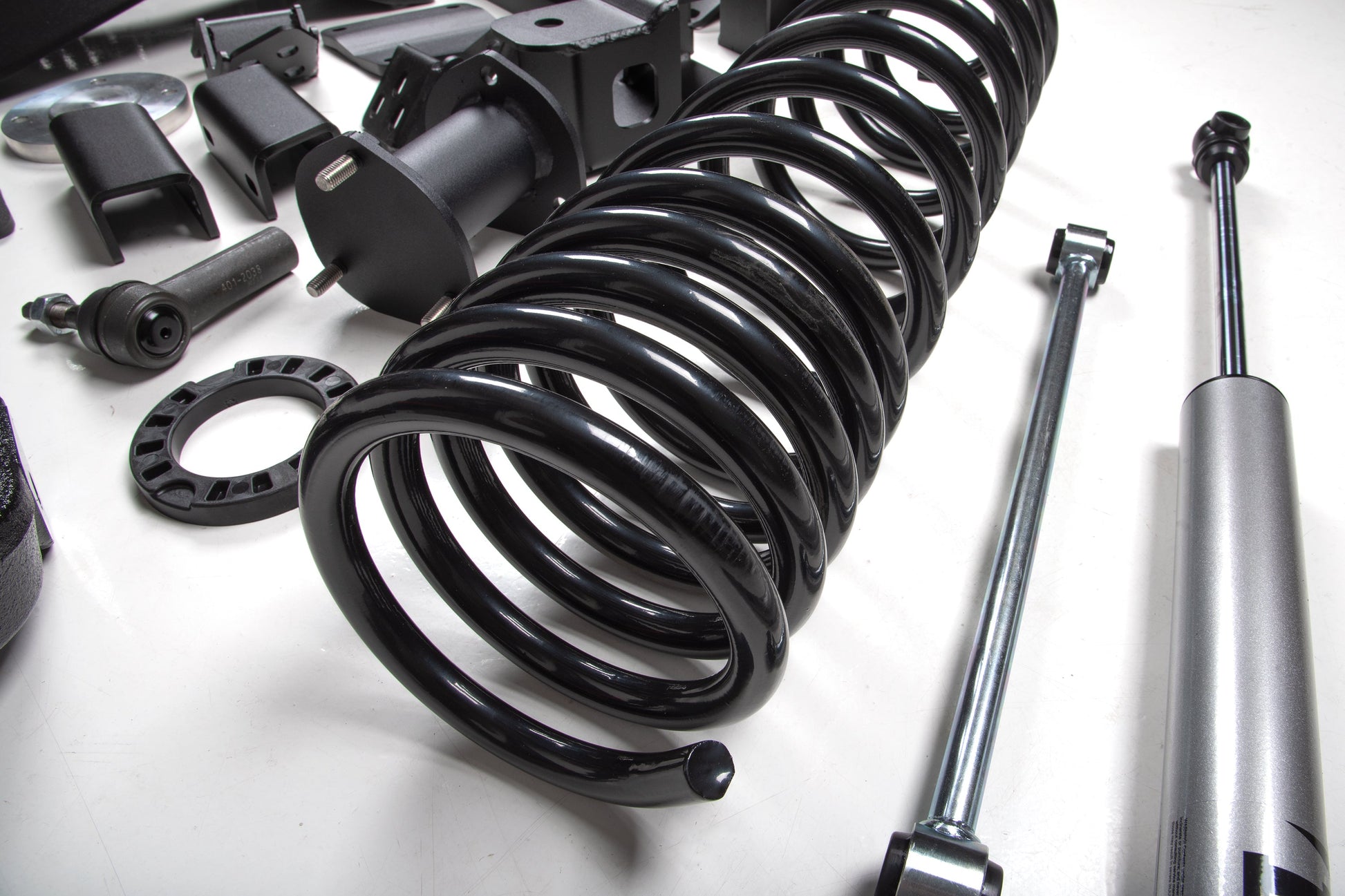 4" Lift Kit with Fox 2.5" Performance Elite Coil-Over Shocks (Factory 18-20")