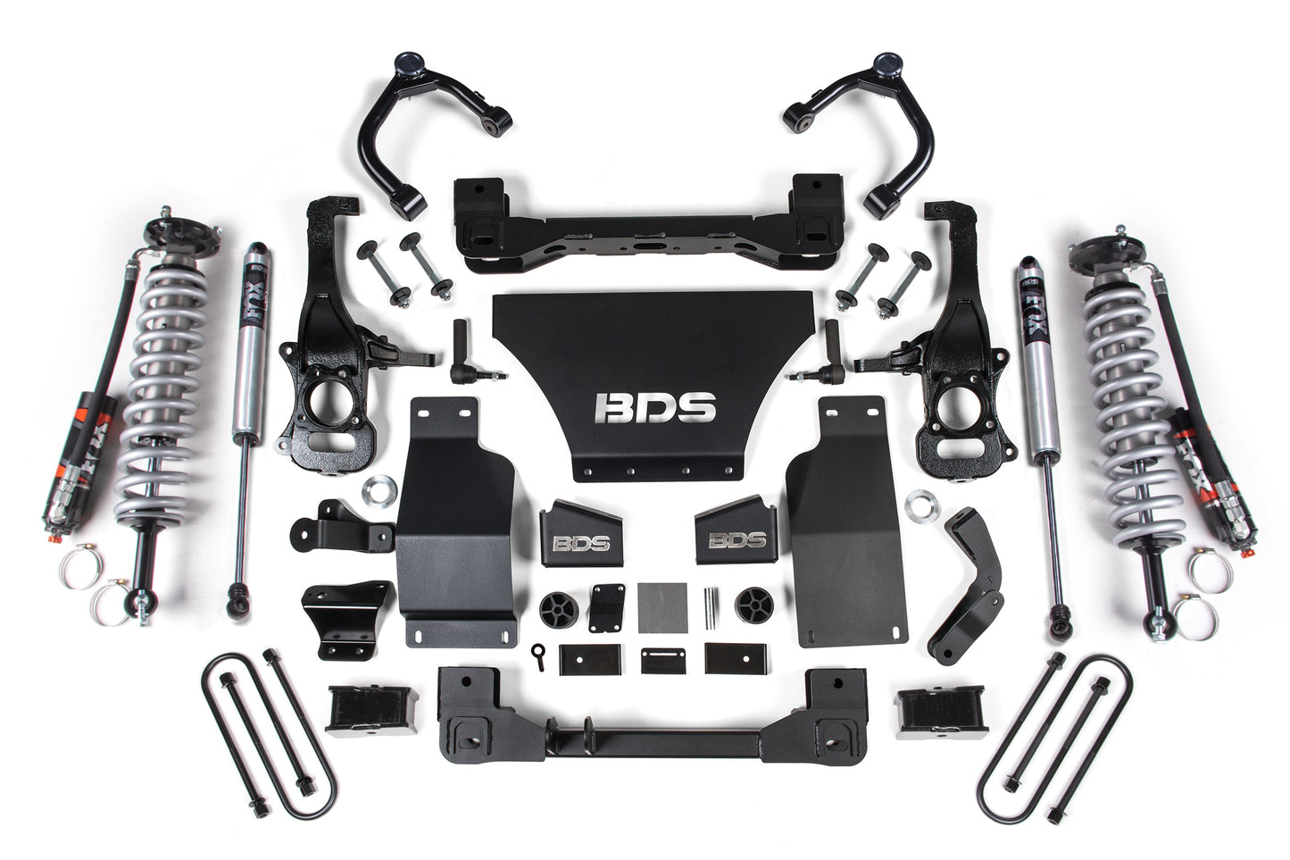 4" Lift Kit with Fox 2.5" Performance Elite Coilover Shocks
