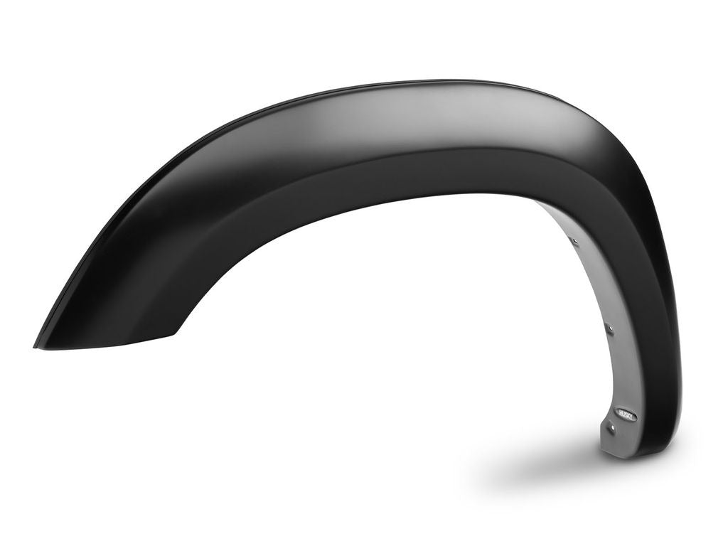 2" Extend-A-Fender Smooth Fender Flares, Black, Front & Rear