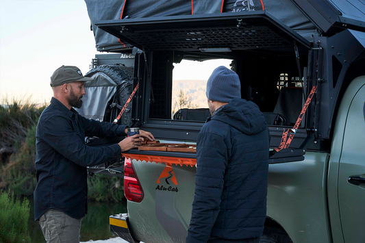 Camper MaxTrax Fold-Out Side Table