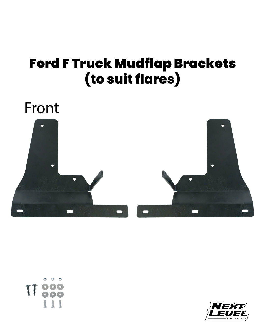 Front & Rear Mud Flaps to suit Ford F250 / F350 2023+