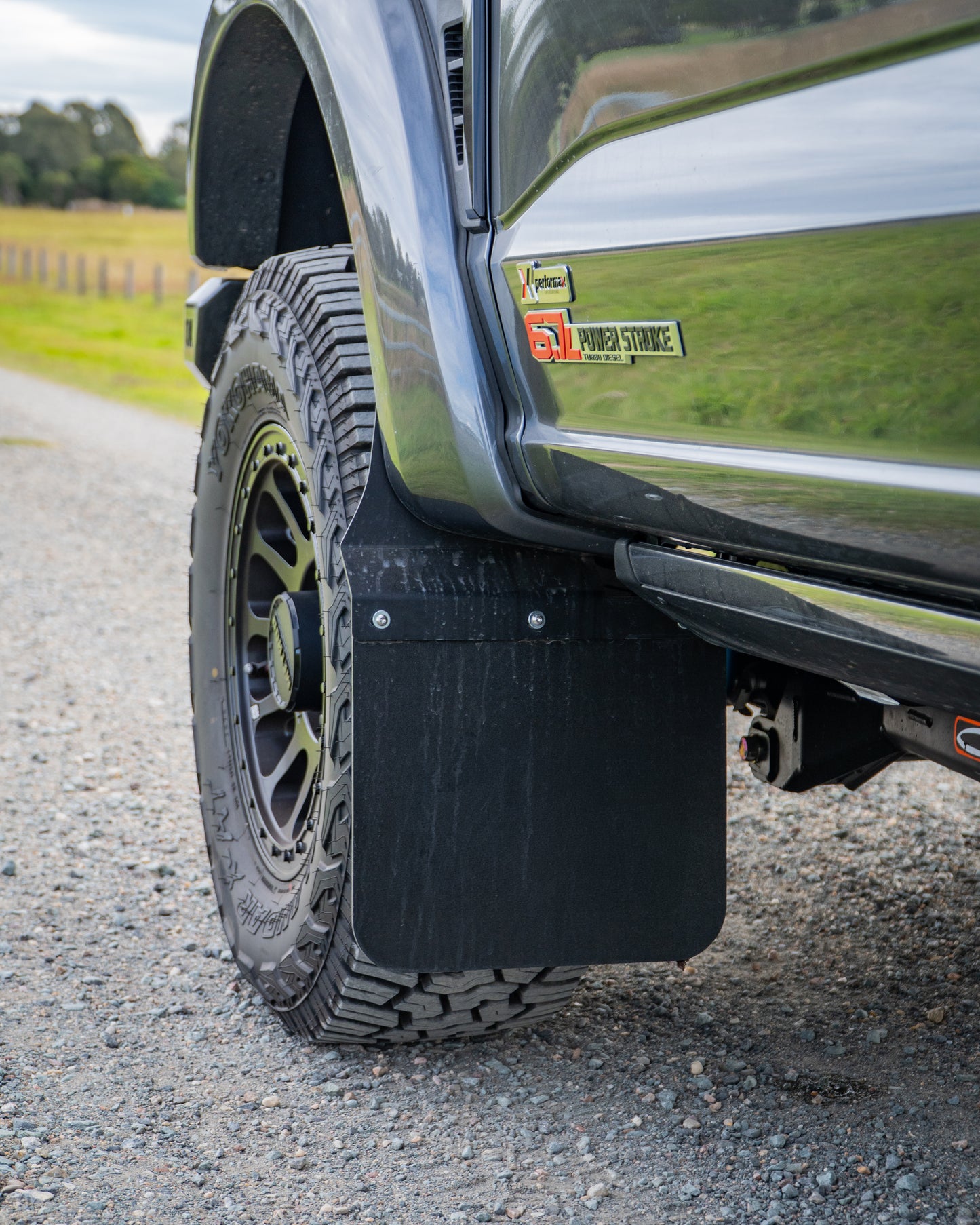 Front & Rear Mud Flaps to suit Ford F250 / F350 2023+