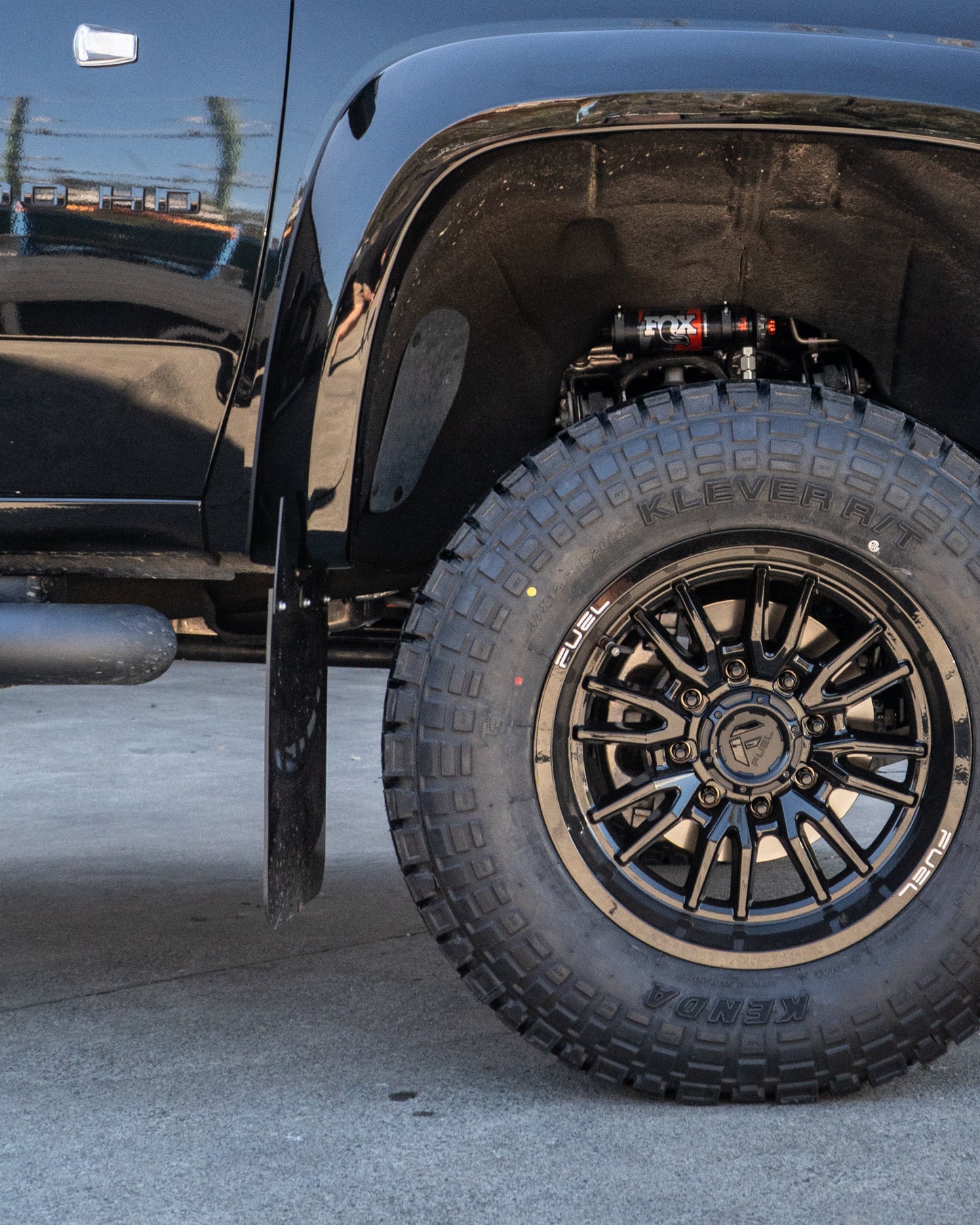 Front Mud Flaps to suit Chev 2500 HD with Flares