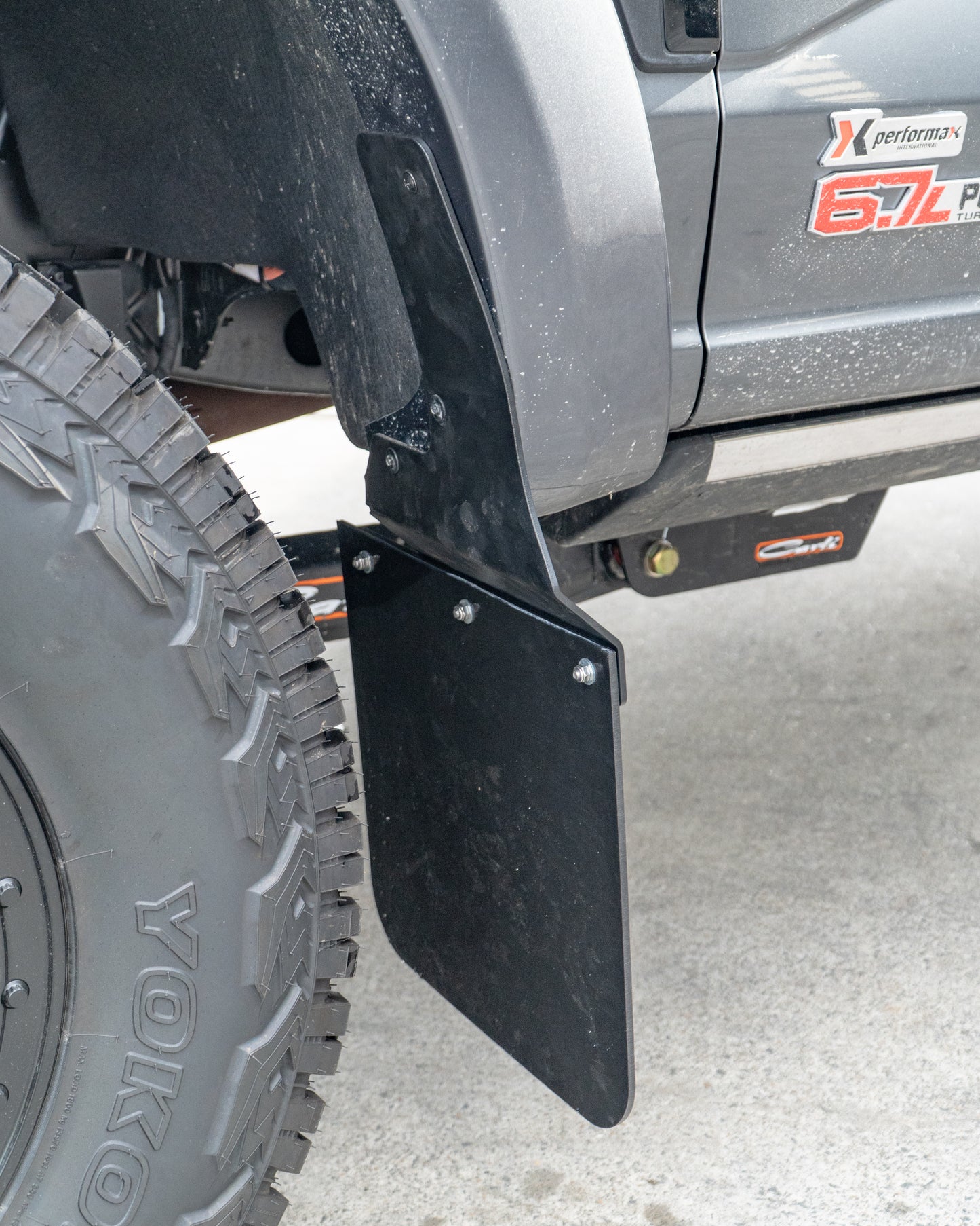 Front & Rear Mud Flaps to suit Ford F250 / F350 2023+