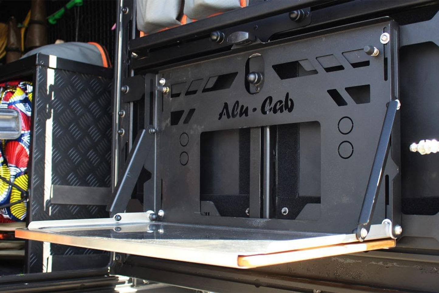 Rear Door Drop Down Table