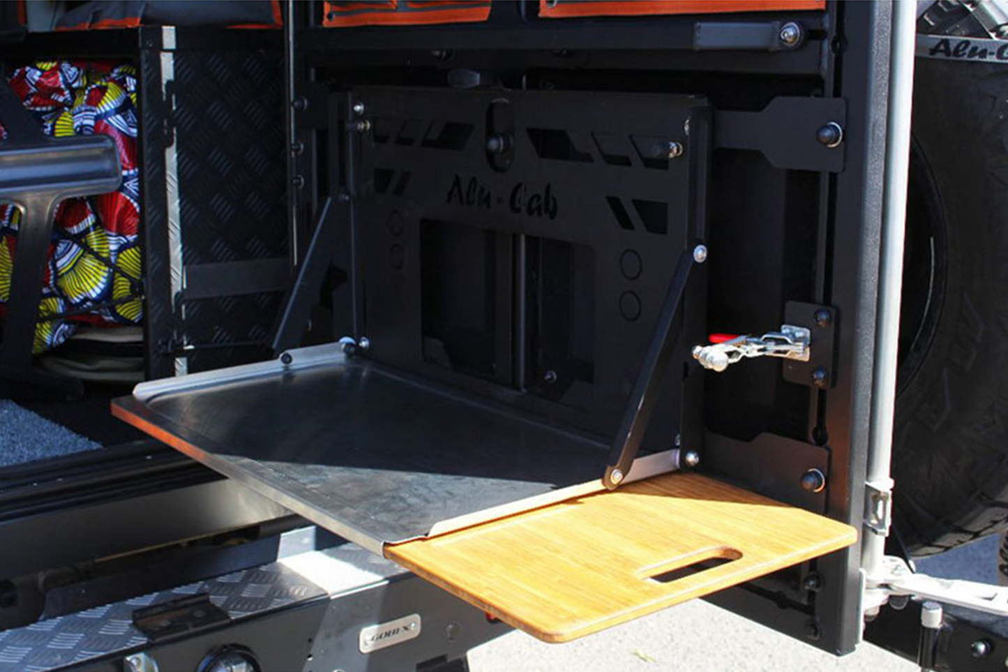 Rear Door Drop Down Table