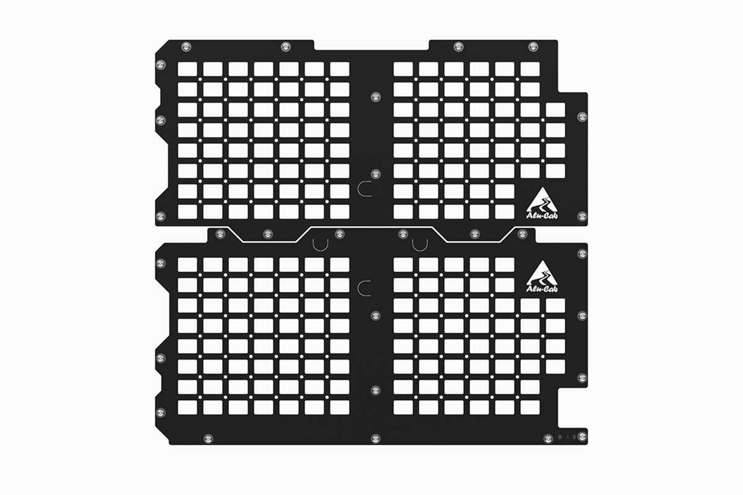 Camper Rear Door Molle Plates