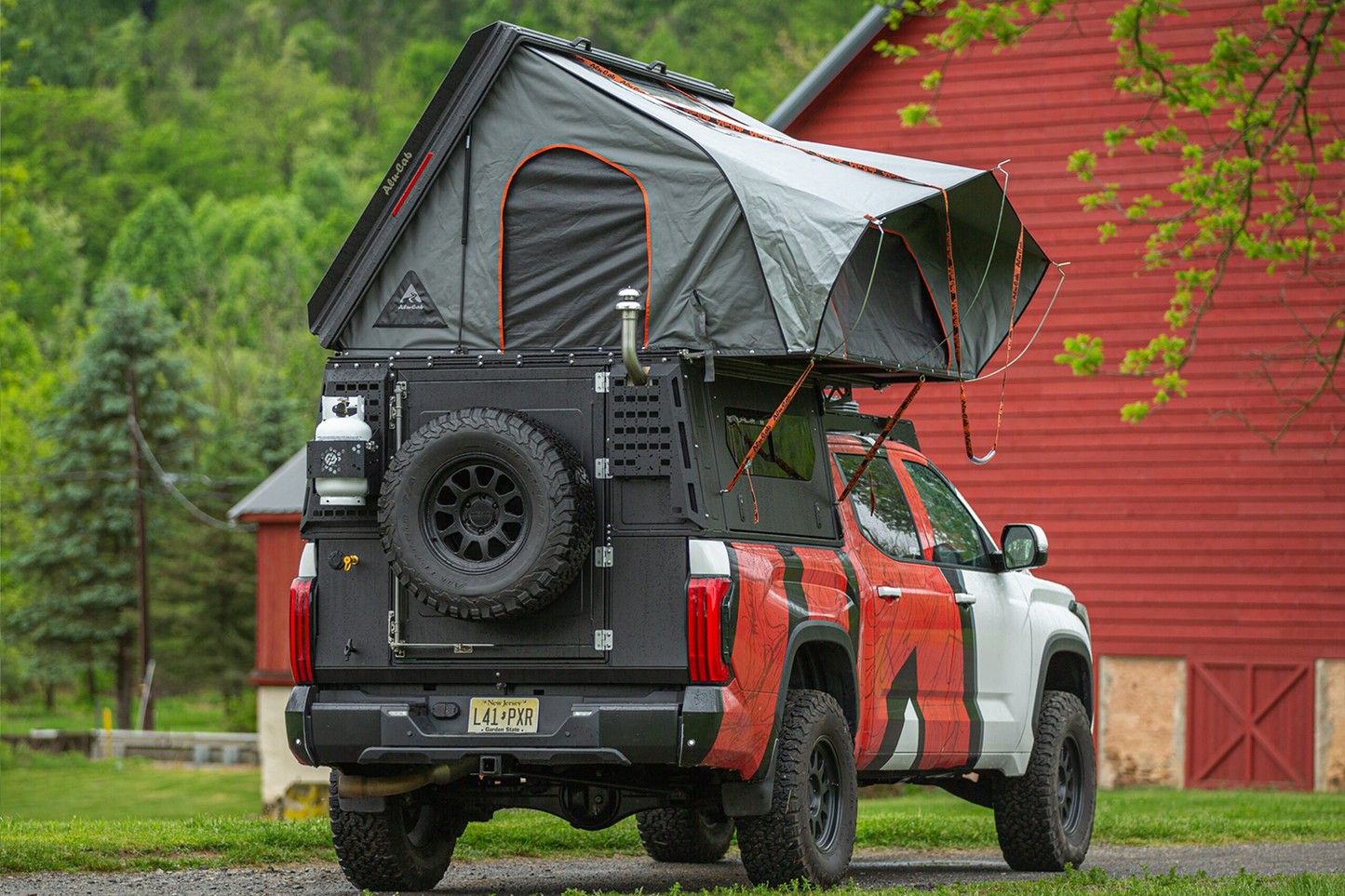 Rear Exterior Fire Place Molle Plate