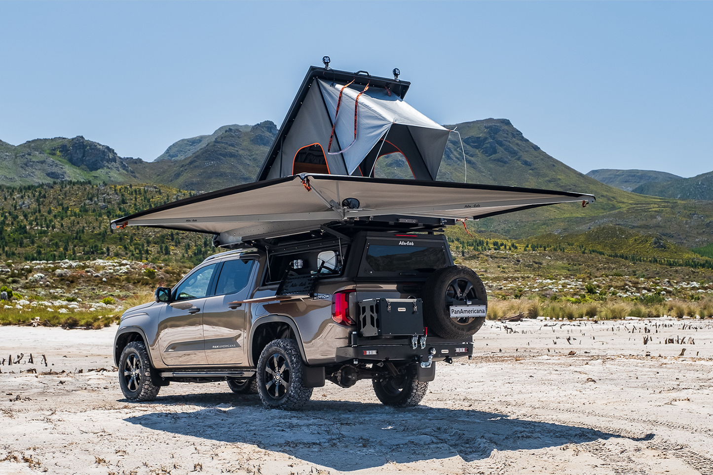 270 Awning Free Standing Alu Cab