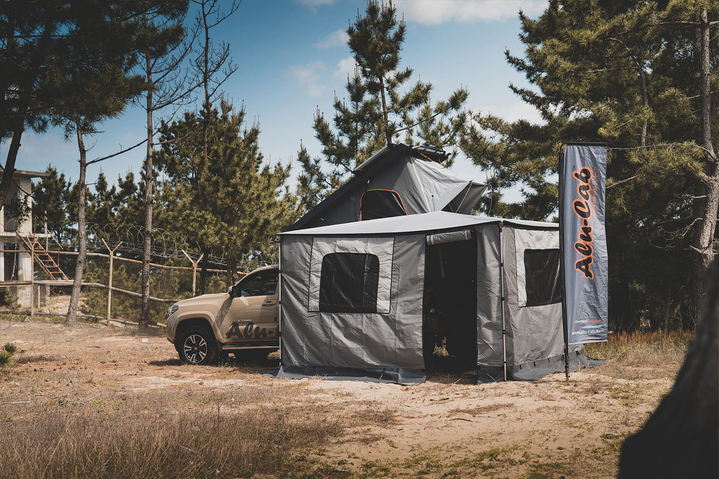 Khaya Camper Shadow Awning Wall Kit