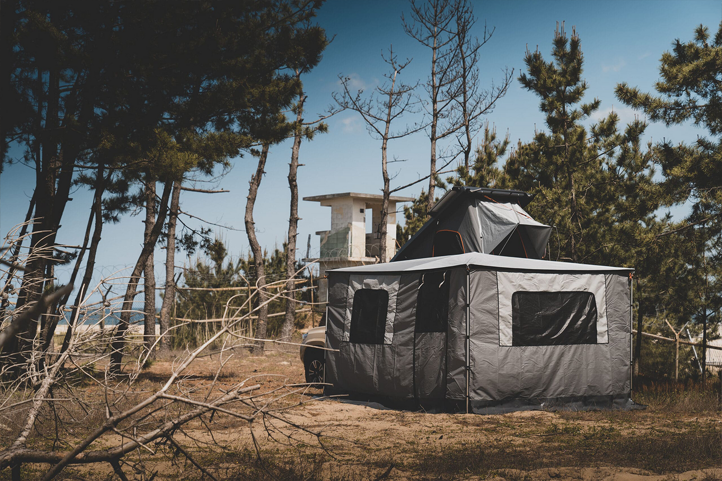 Khaya Camper Shadow Awning Wall Kit