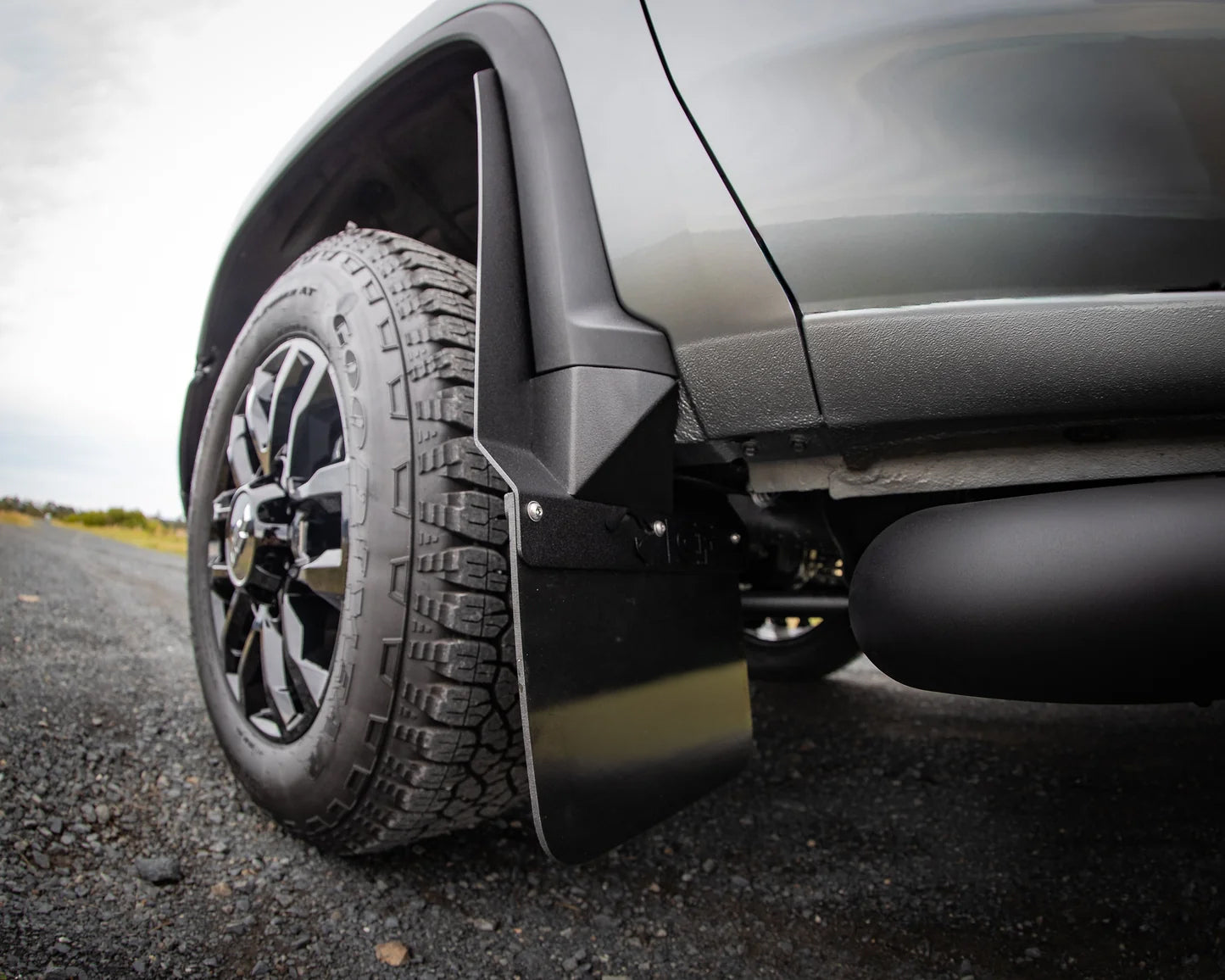 Chevrolet Silverado 2500 HD Front and Rear extended Mudflap brackets to suit 2020-2025