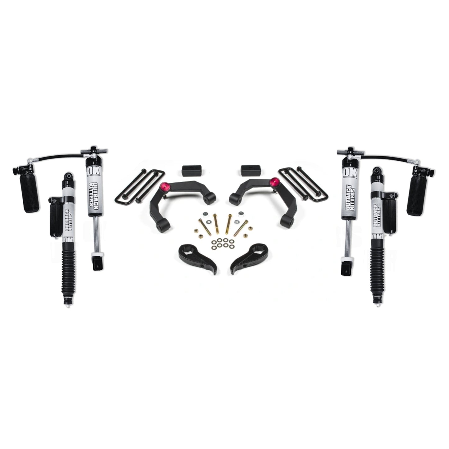 OK with Zone Offroad 3" Lift Kit for 2011-2019 Chev/GMC 2500 - Outback Kitters