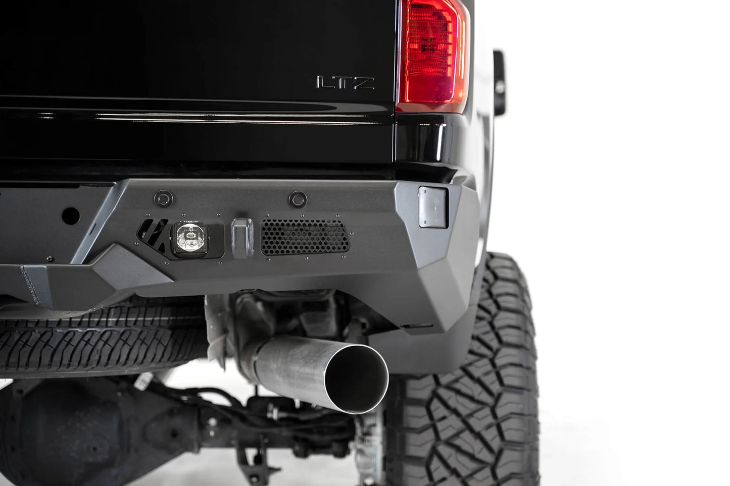 ADDICTIVE DESERT DESIGNS CHEVROLET SILVERADO BOMBER REAR BAR 2020-2023