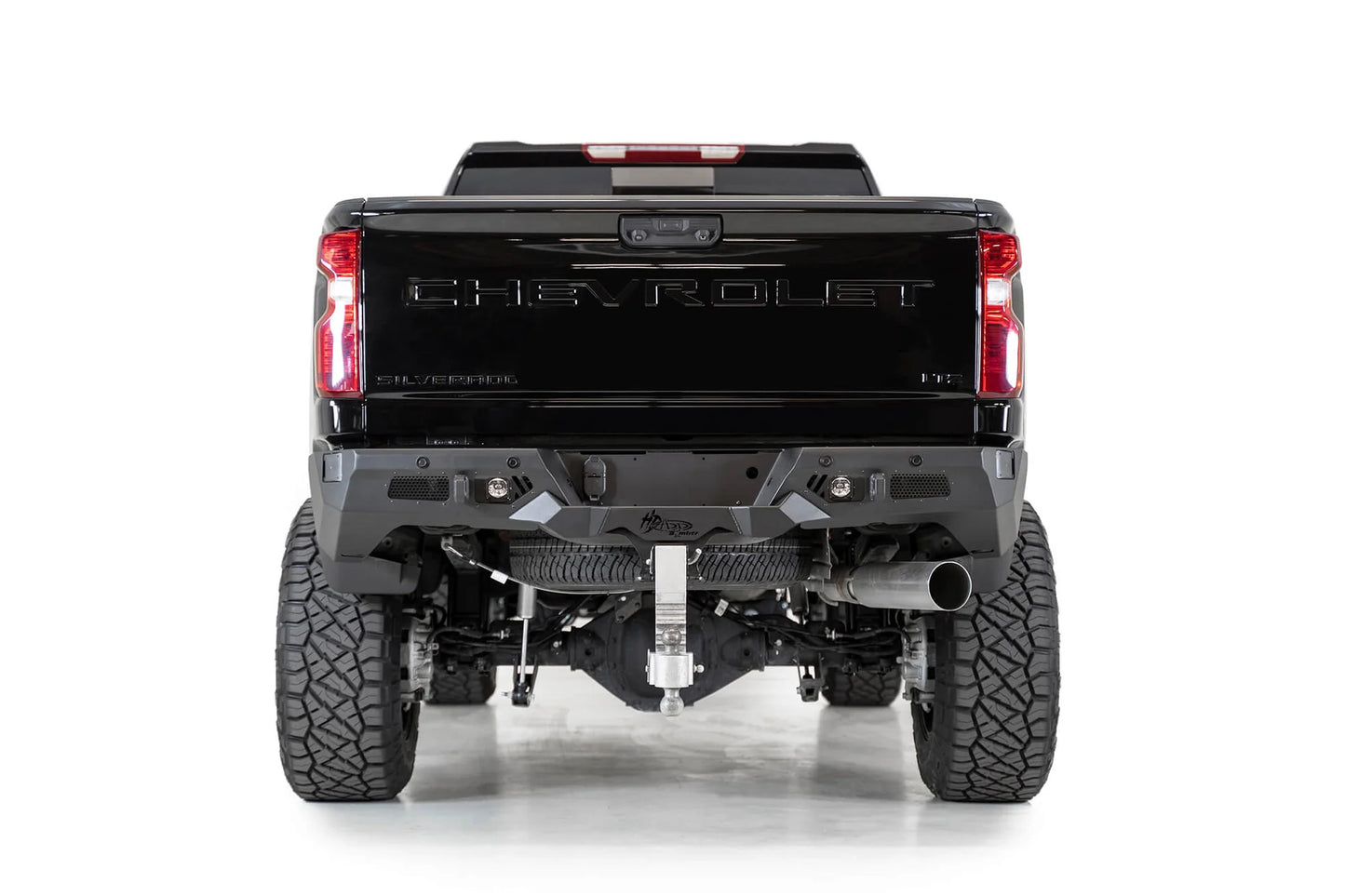 ADDICTIVE DESERT DESIGNS CHEVROLET SILVERADO BOMBER REAR BAR 2020-2023