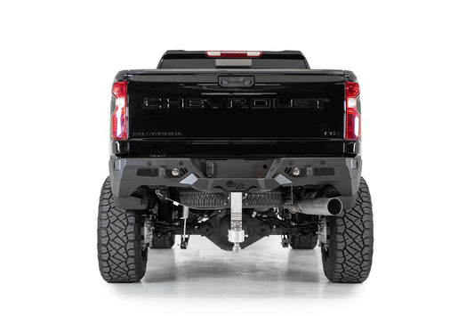 ADDICTIVE DESERT DESIGNS CHEVROLET SILVERADO BOMBER REAR BAR 2020-2023