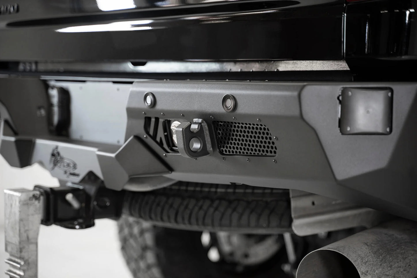 ADDICTIVE DESERT DESIGNS CHEVROLET SILVERADO BOMBER REAR BAR 2020-2023