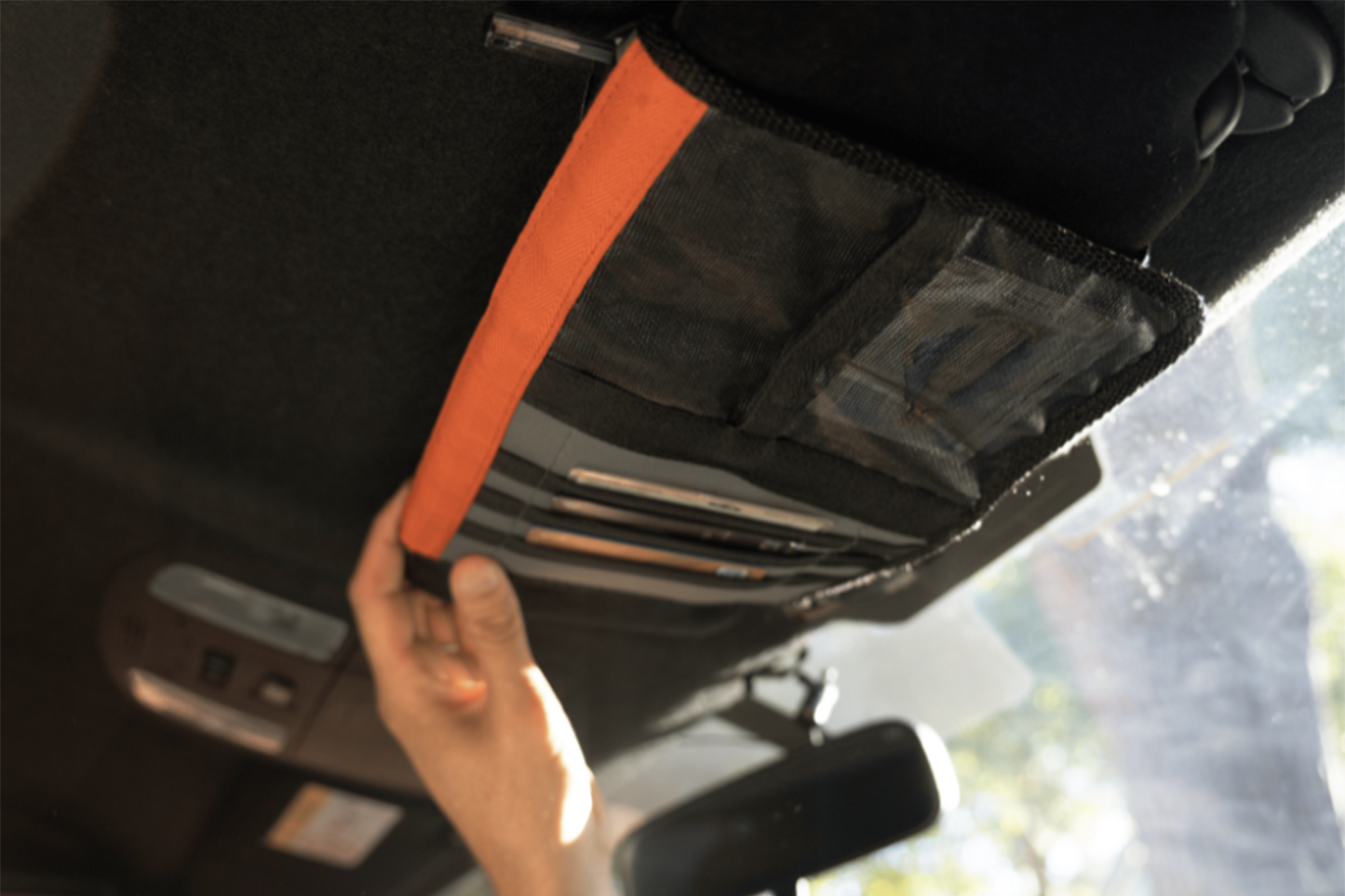 Alu-Cab Visor Organizer