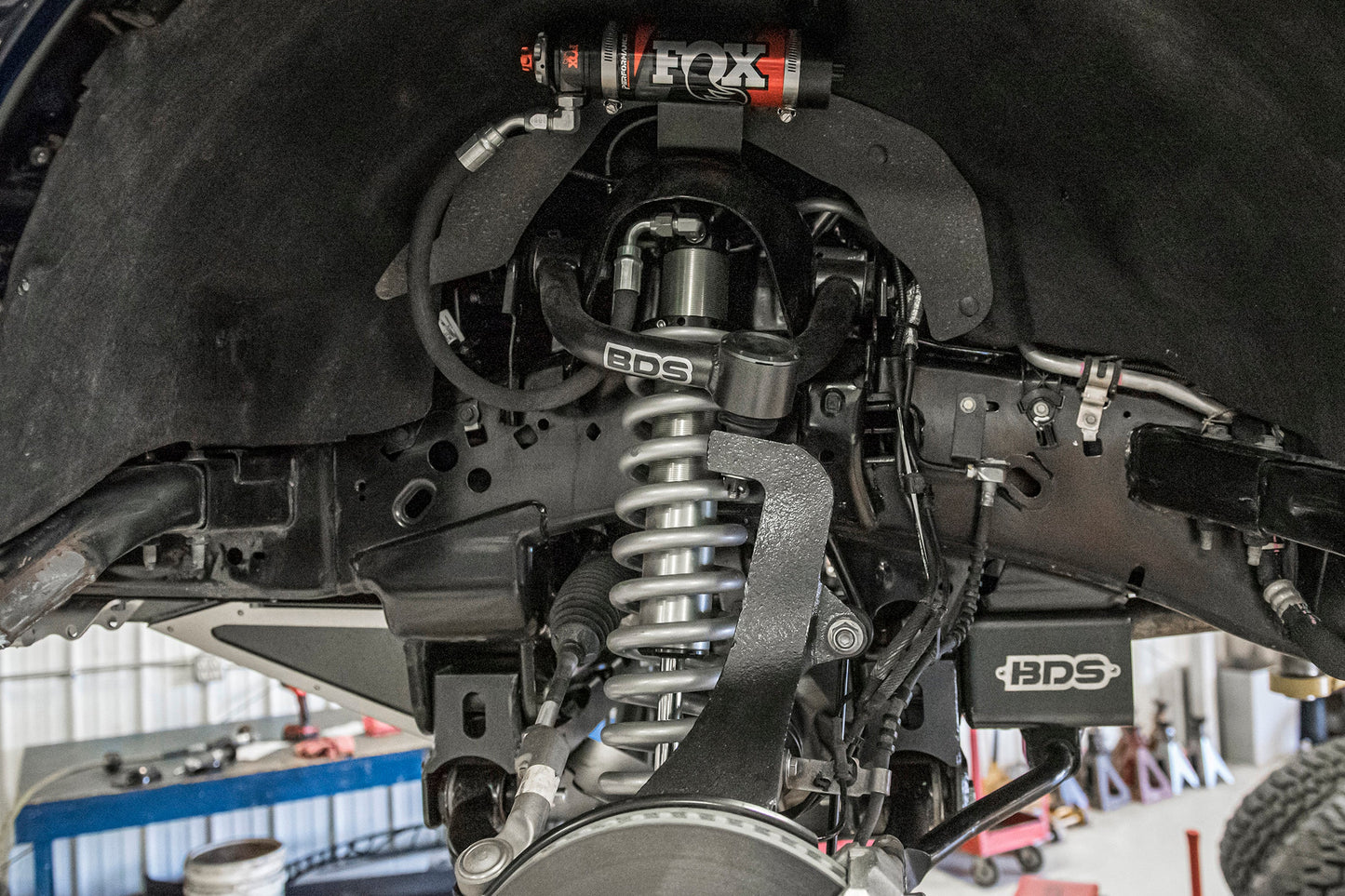 4" Lift Kit with Fox 2.5" Coilover DSC Shocks, Rear Fox 2.0