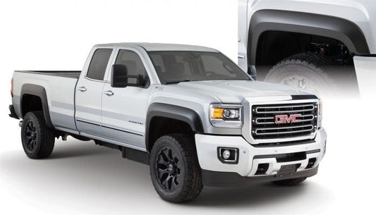 Extend-A-Flender Smooth Fender Flares, Black, Front & Rear