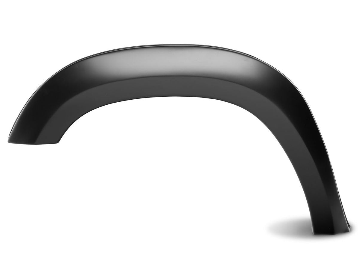 2" Extend-A-Fender Smooth Fender Flares, Black, Front & Rear