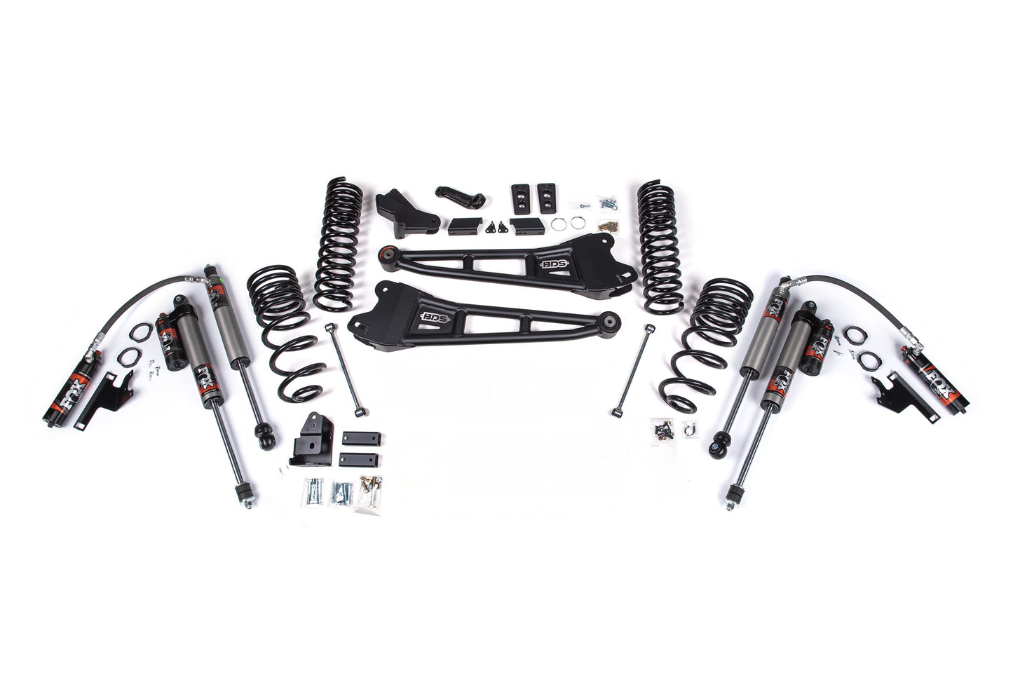 4" Lift Kit with FOX 2.5" PE DSC Shocks