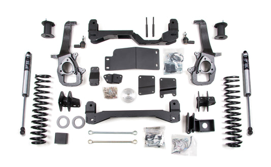 4" Lift Kit Front 4" Spacer + Rear Fox 2.0" Shocks