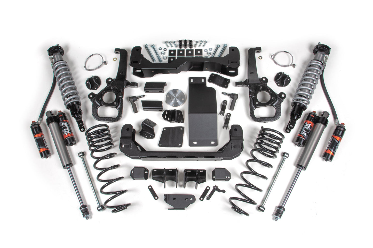 4" Lift Kit with Fox 2.5", Factory Large Bore, 22")