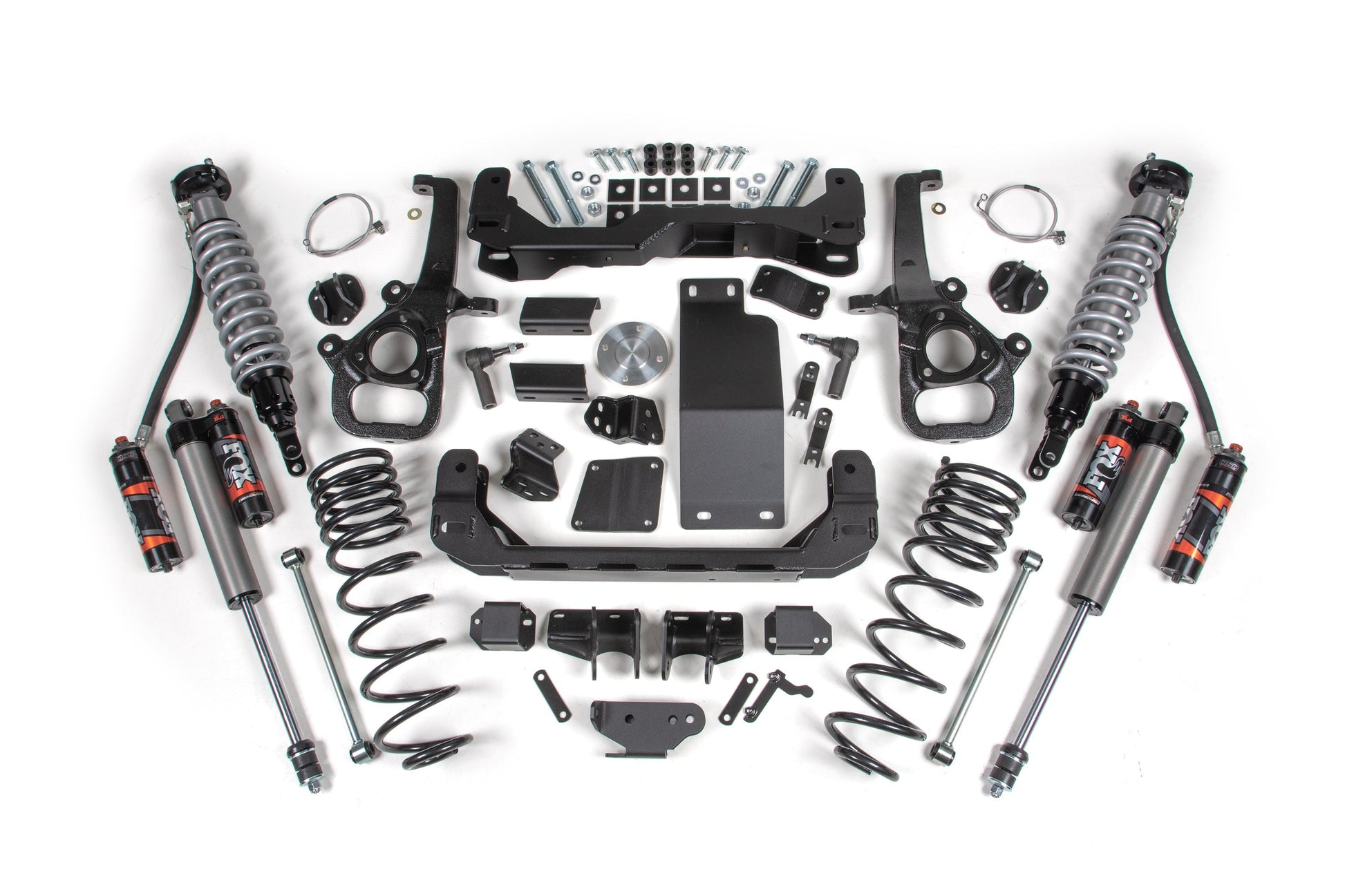 4" Lift Kit with Fox 2.5", Factory Large Bore, 22")
