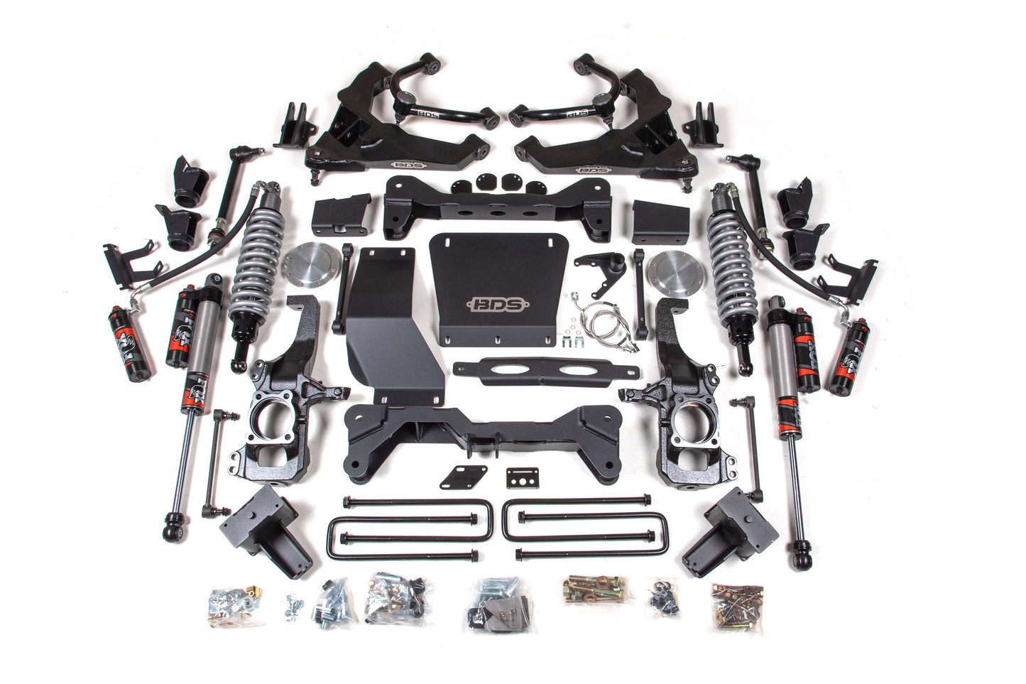 6.5" Lift Kit with Fox 2.5" PES DSC Coilover Shocks