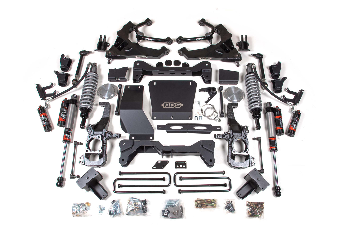 6.5" Lift Kit with Fox 2.5" PES DSC Coilover Shocks